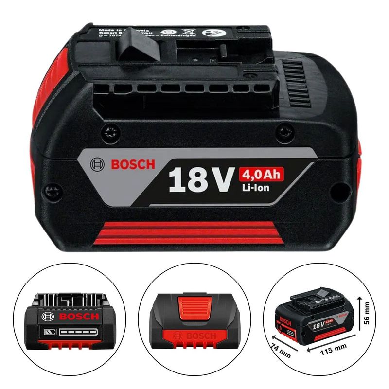 Chave de Impacto GDS 18V-1600 HC Com Bateria e Carregador - Bosch