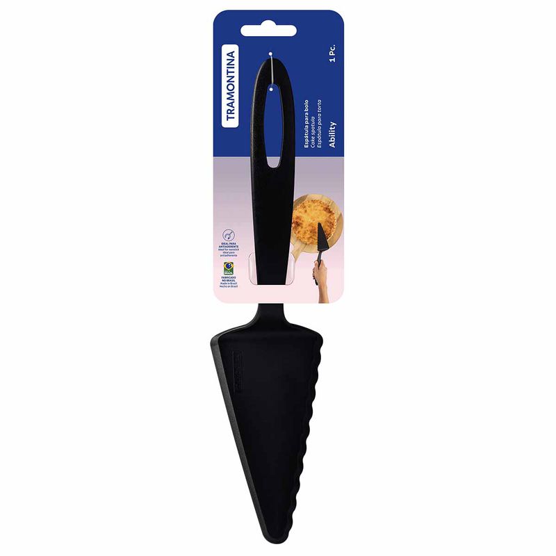 Espátula Para Bolo e Torta em Nylon Preto Ability (25164/100) - Tramontina