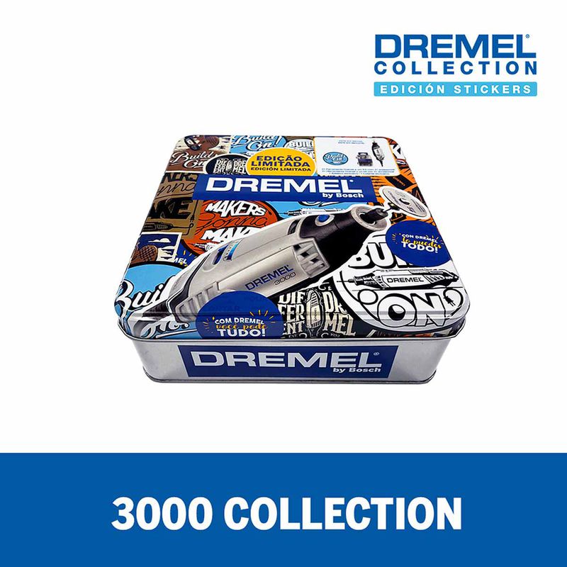 Dremel Micro Retífica 3000 com 31 Acessórios e Caixa Metalizada