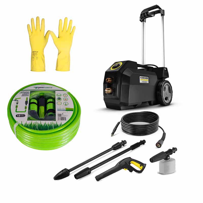 Lavadora de Alta Pressão 127V Black Com Mangueira e Luva - Karcher