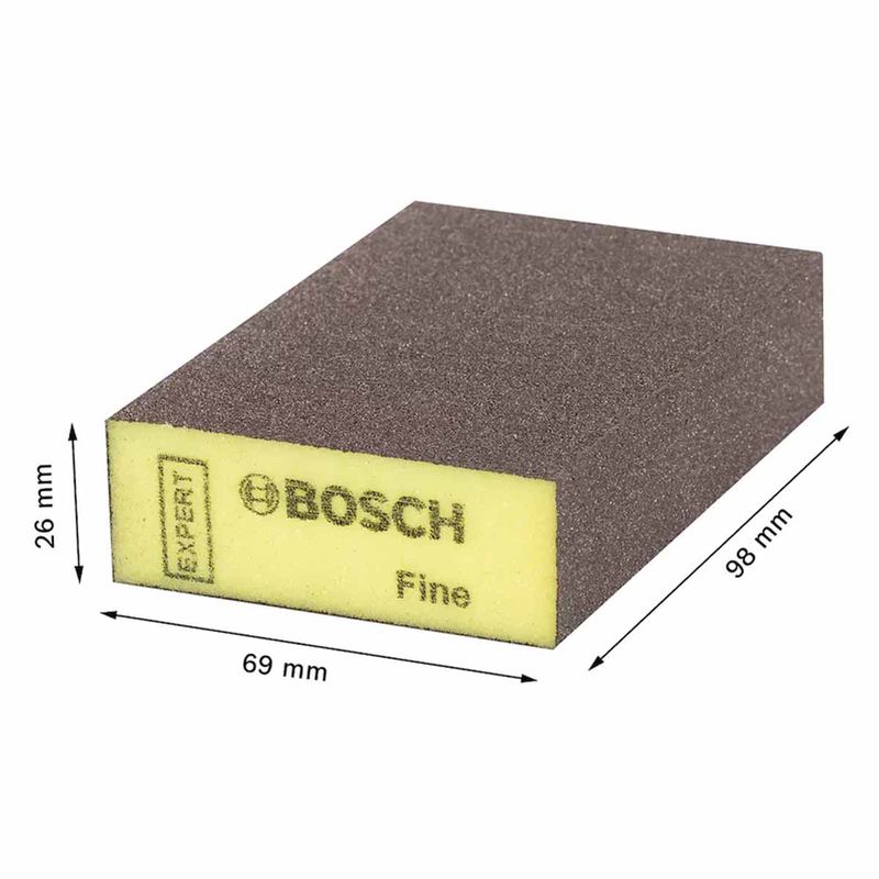 Conjunto de Esponjas Abrasivas S471 Fine Com 10 Unidades (2608901170) - Bosch