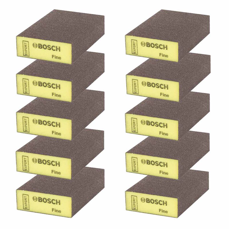 Conjunto de Esponjas Abrasivas S471 Fine Com 10 Unidades (2608901170) - Bosch