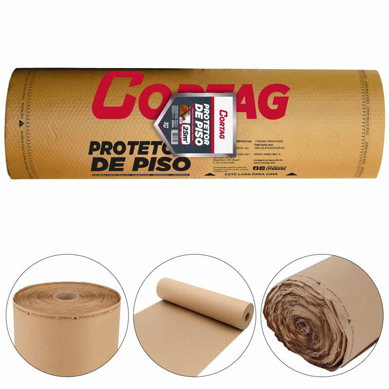 Protetor de Piso 25m (62737) - Cortag