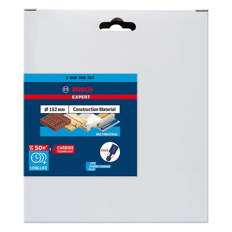 Serra Copo EXPERT Construction Material 152mm - 6'' (2608900487) - Bosch,
