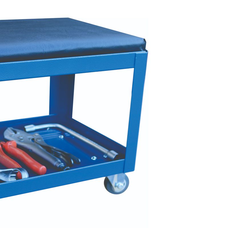 Banco Móvel Para Mecânico Sem Gaveta 40x30x29cm Azul - FERCAR