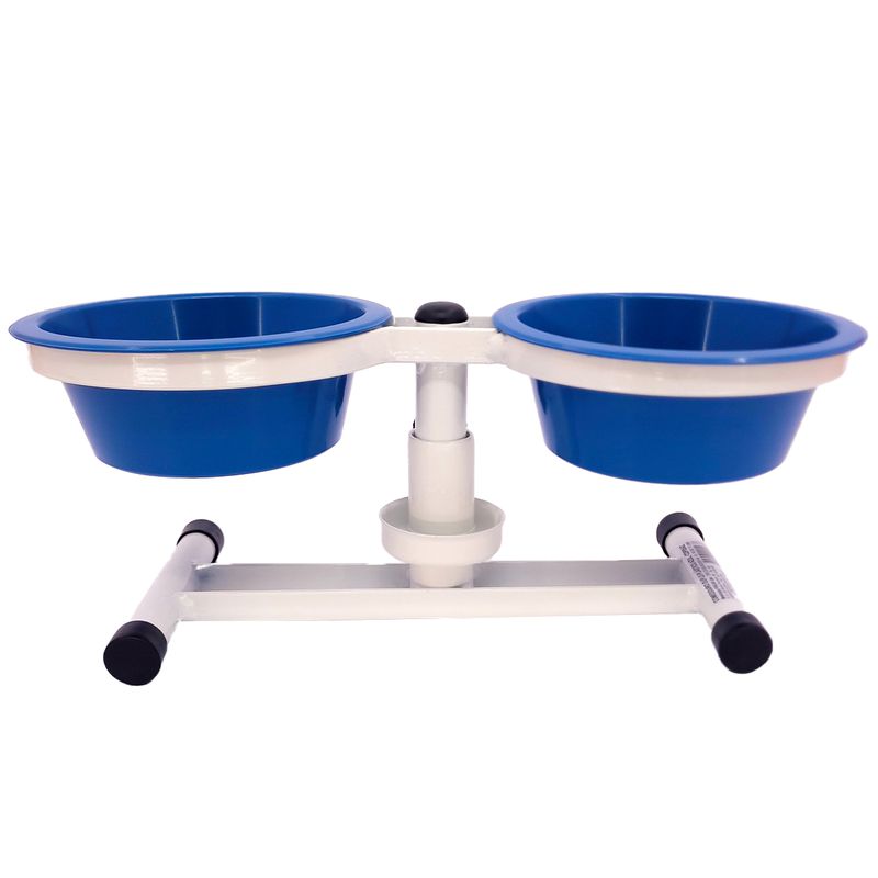 Comedouro Pet Duplo Tigela Plástica 400ml - FERCAR