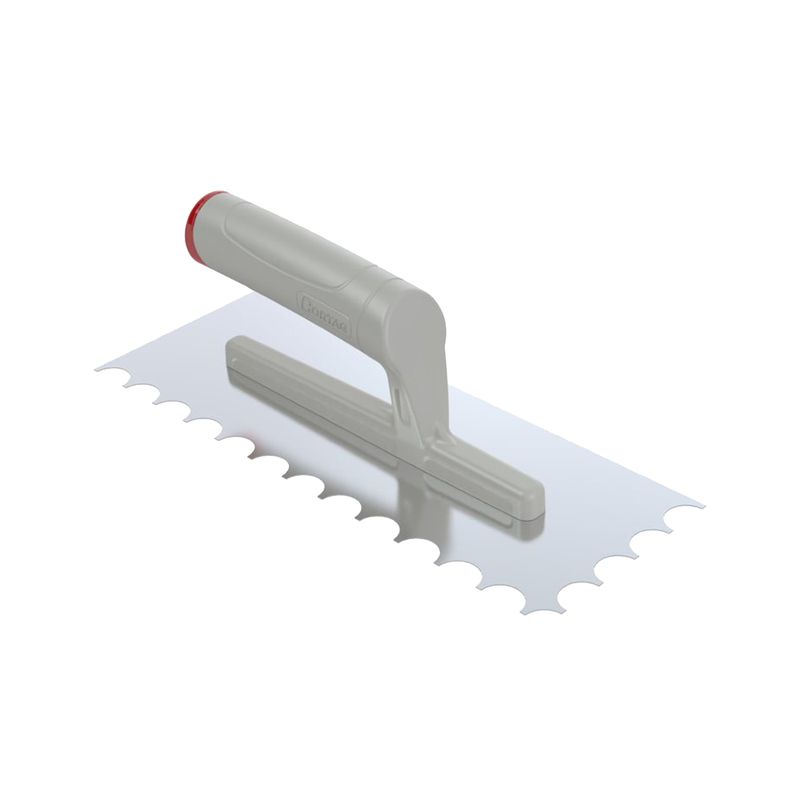 Desempenadeira em Aço Dentada Raio-10 com Cabo Aberto - Cortag