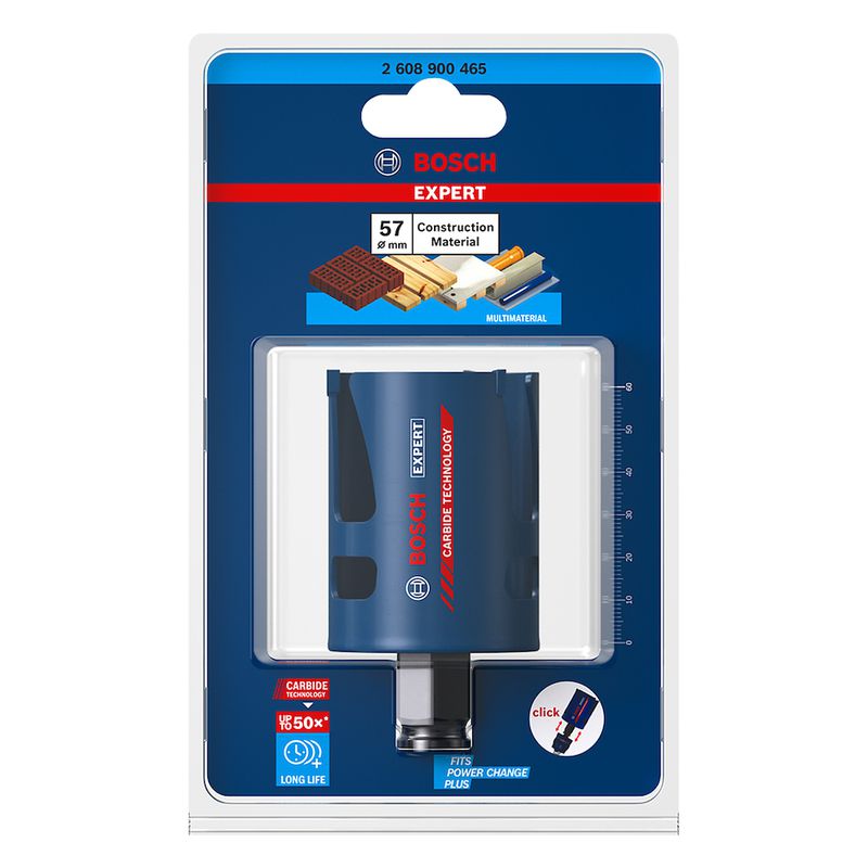Serra copo Bosch EXPERT Construction Material 57 mm, 2 1/4''