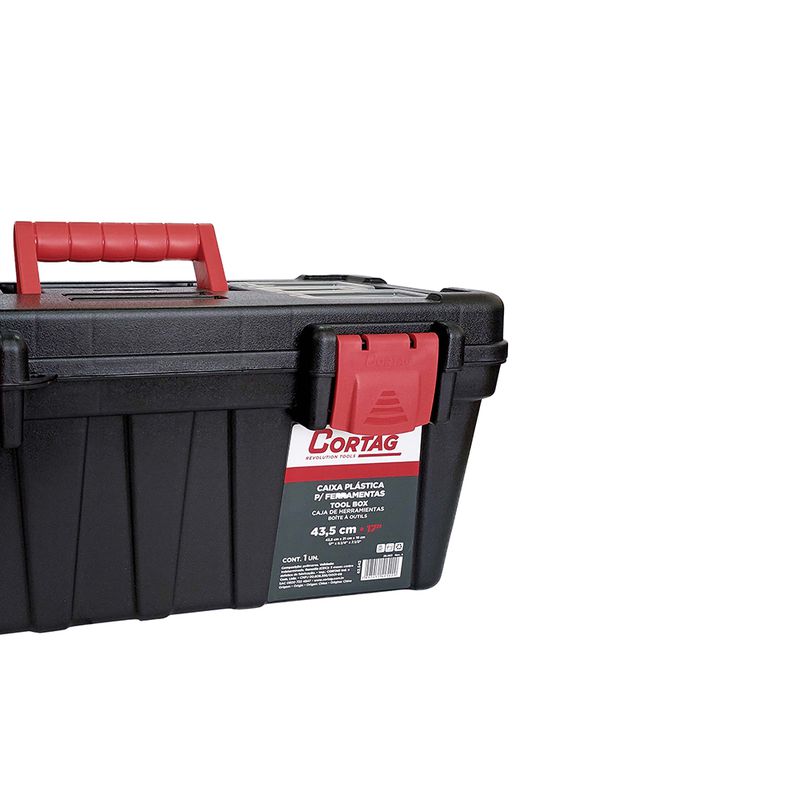 Caixa Plástica Para Ferramentas 17'' 62542 - Cortag