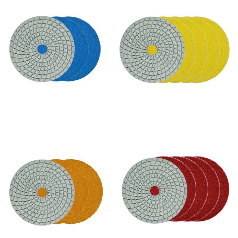 Kit Discos Diamantados 10 Peças Para Polir - Cortag