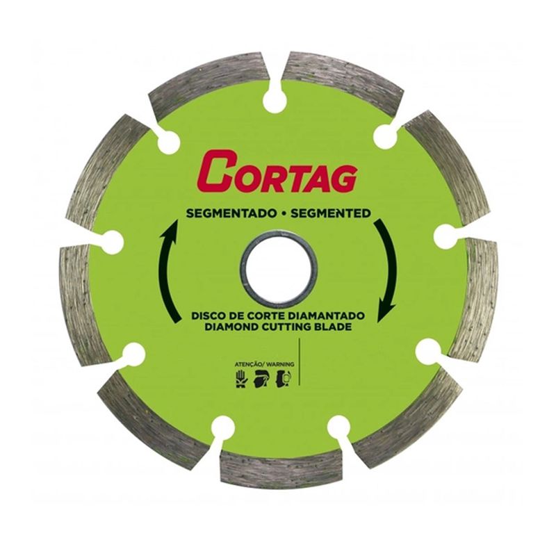 Disco Diamantado Segmentado 125mm - Cortag