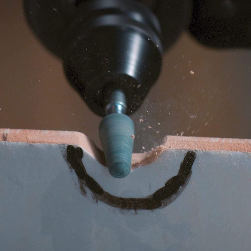 Kit De Acessórios de Micro Retífica para Vidro e Pedra 9pçs 735 - Dremel 