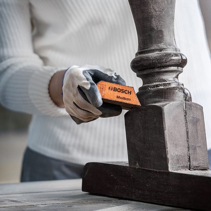 Esponja Abrasiva Bosch EXPERT S473 98x13x120mm Fine