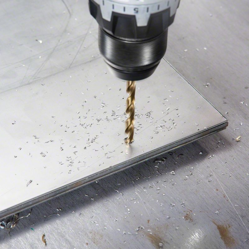 Jogo Broca para metal BoschHSS-Co Robust Line 1-10mm 10peças