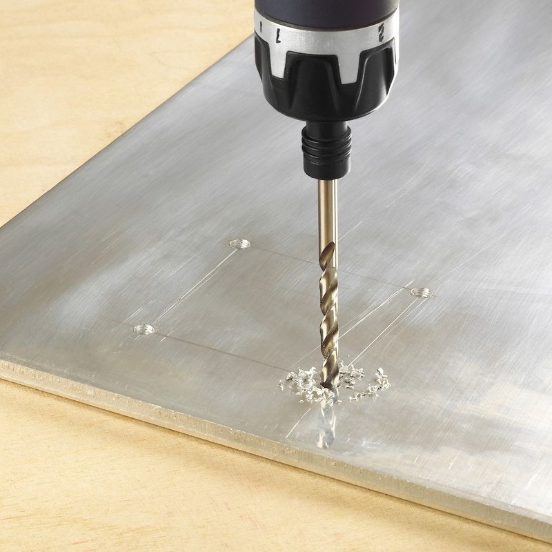 Jogo Broca para metal BoschHSS-Co Robust Line 1-10mm 10peças