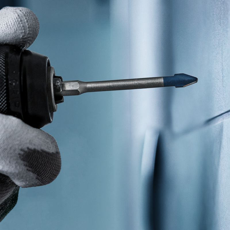 Broca para porcelanato Bosch EXPERT HEX-9 Hard Ceramic 3x90mm