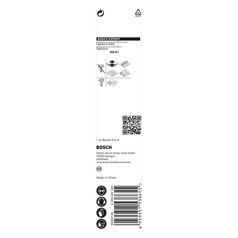 Broca Bosch EXPERT HEX-9 MultiConstruction Diâmetro5,5X60X100 mm