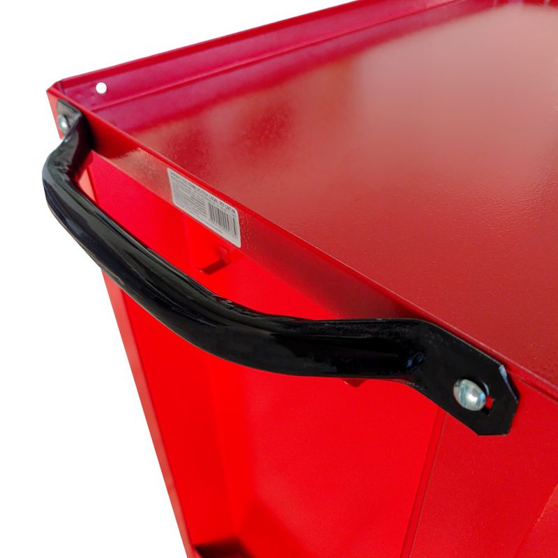 Carrinho Para Ferramentas Fechado Com 6 Gavetas Todo Vermelho (C08) - Fercar