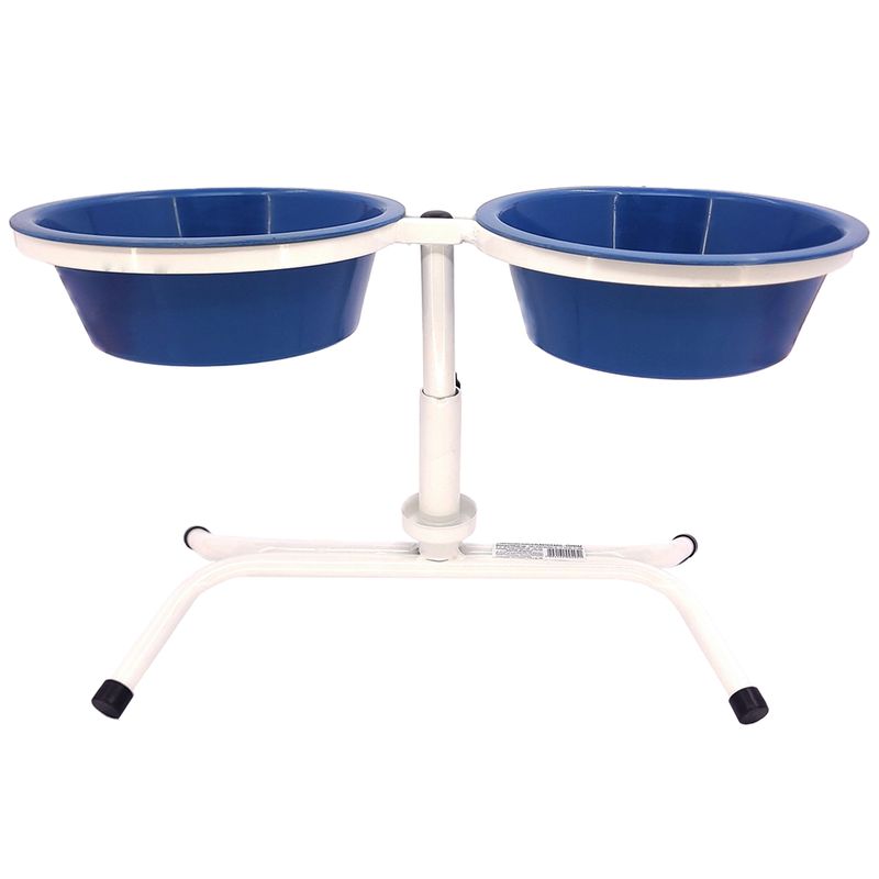 Comedouro Pet Duplo Tigela Plástica 1.600ml - FERCAR