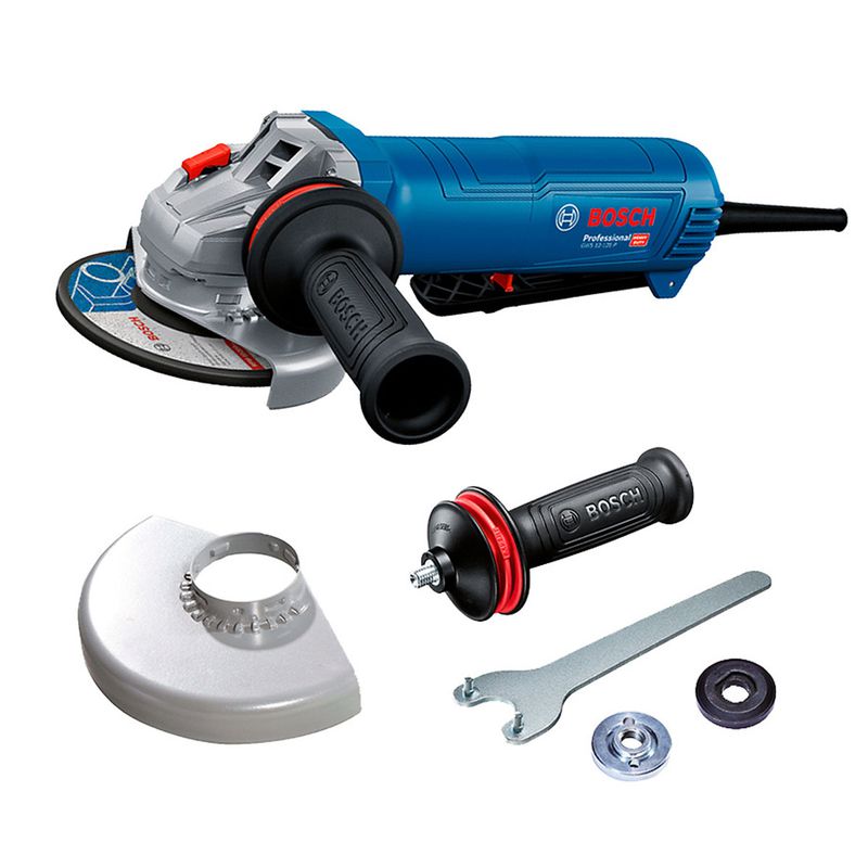 Esmerilhadeira Elétrica Industrial 5'' - 220V - 1200W (GWS 12-125 P) - Bosch