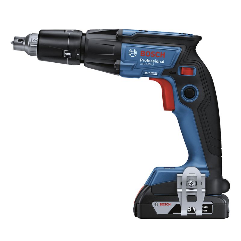 Parafusadeira para Drywall Bosch GTB 185-LI, 18V, 2 baterias e maleta