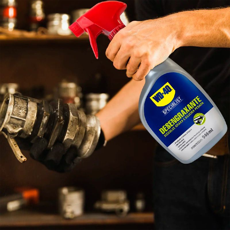 Desengraxante Líquido Spray 946ml Limpeza Pesada (911887) - WD-40