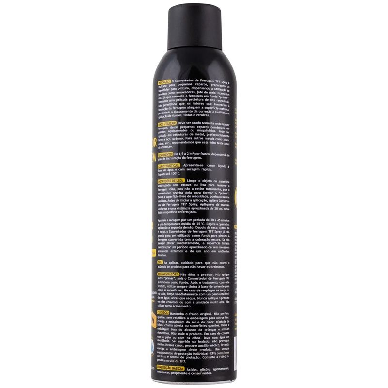 Convertedor de Ferrugem Spray 300ml - 270G (356734) - TF7