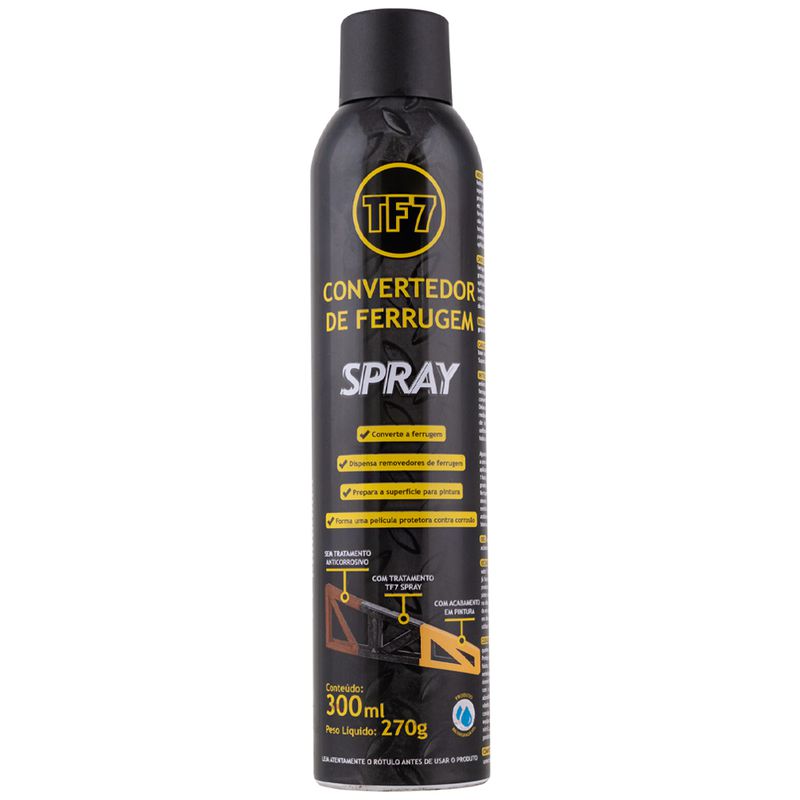 Convertedor de Ferrugem Spray 300ml - 270G (356734) - TF7