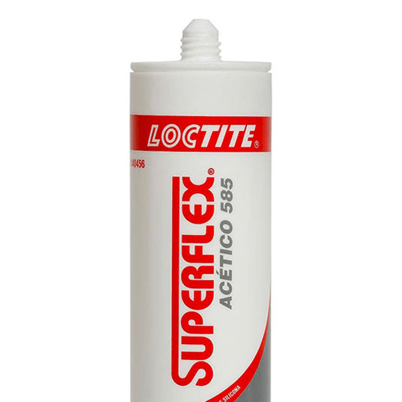 Silicone Acético Superflex Transparente 280g (585) - Loctite