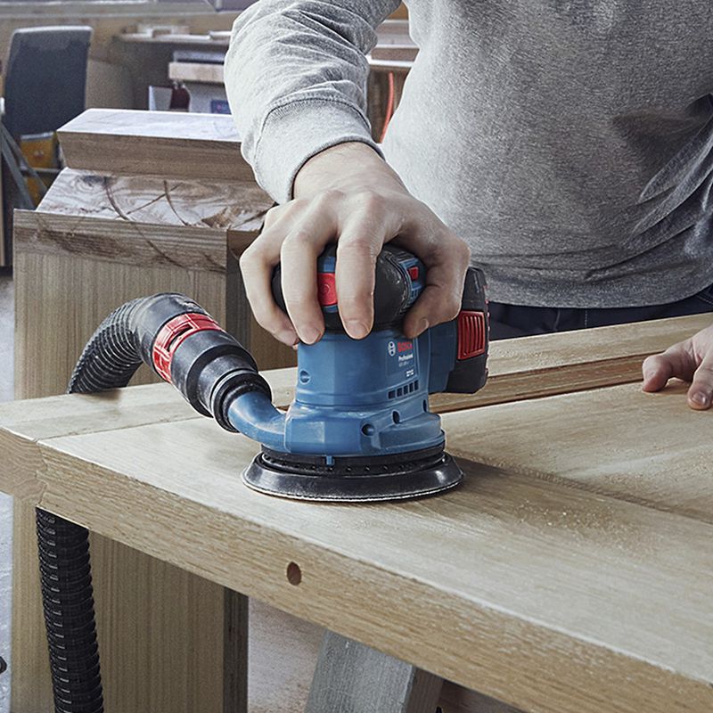 Lixadeira roto orbital à bateria Bosch GEX 185-LI, 18V SB Brushless