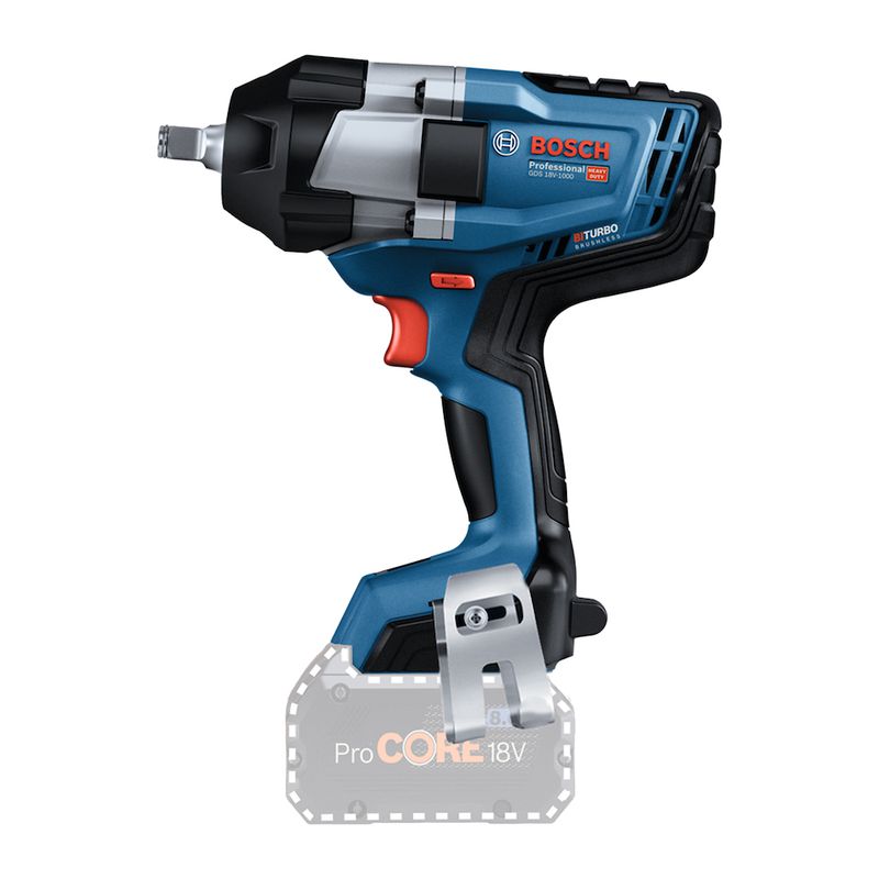 Chave de Impacto a bateria Bosch GDS 18V-1000 BITURBO BRUSHLESS 18V, SB