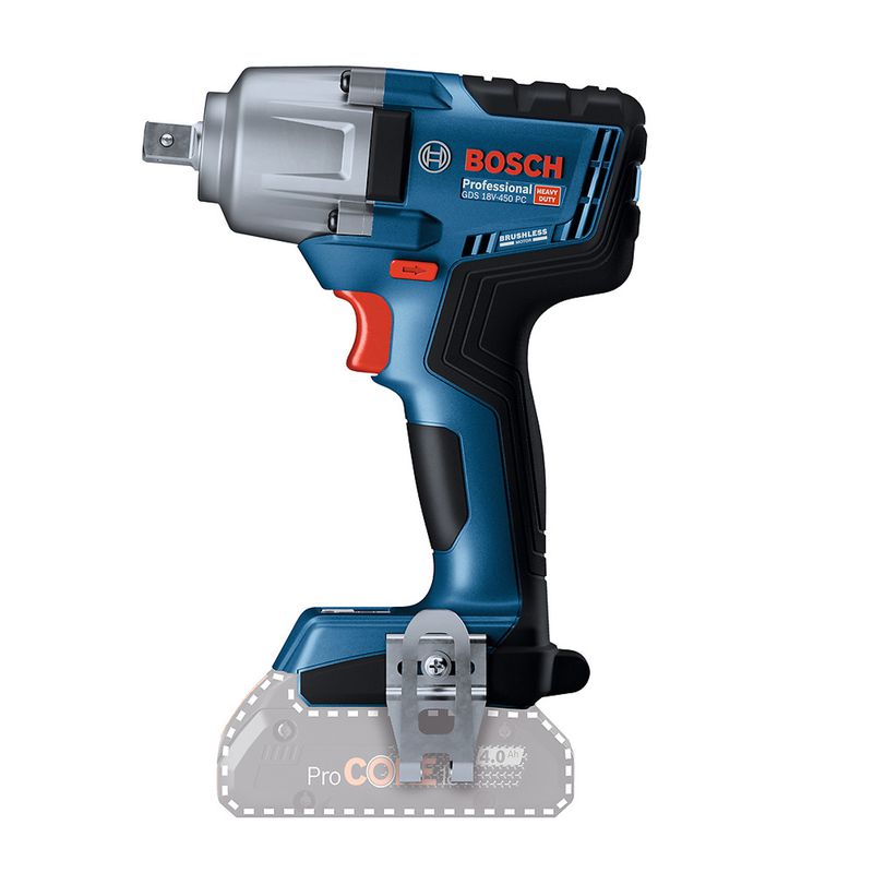 Chave de Impacto a Bateria 18V - 1/2'' SB (GDS 18V-450 PC) - Bosch