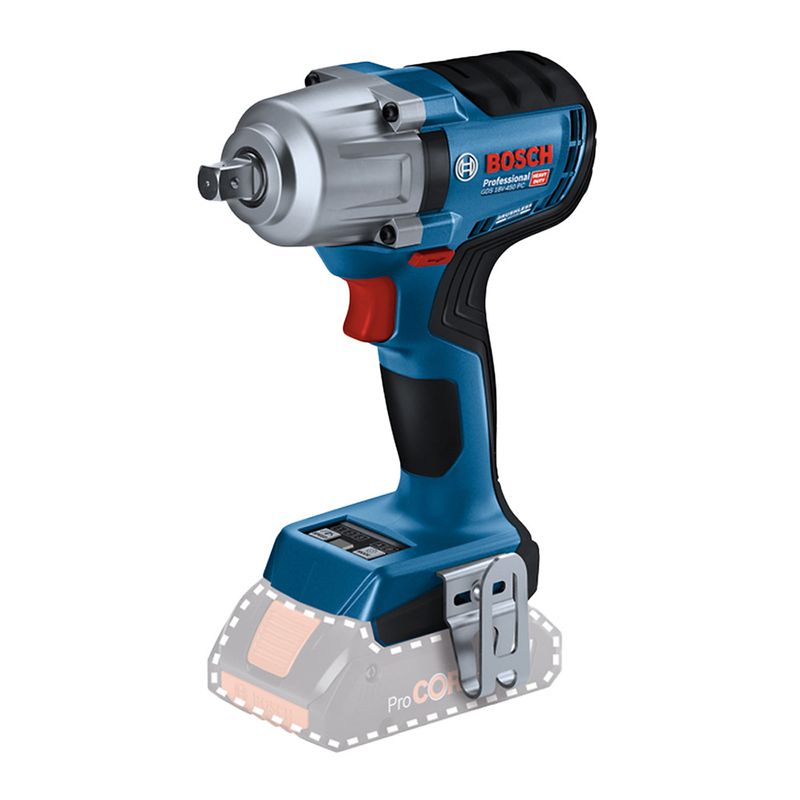 Chave de Impacto a Bateria 18V - 1/2'' SB (GDS 18V-450 PC) - Bosch