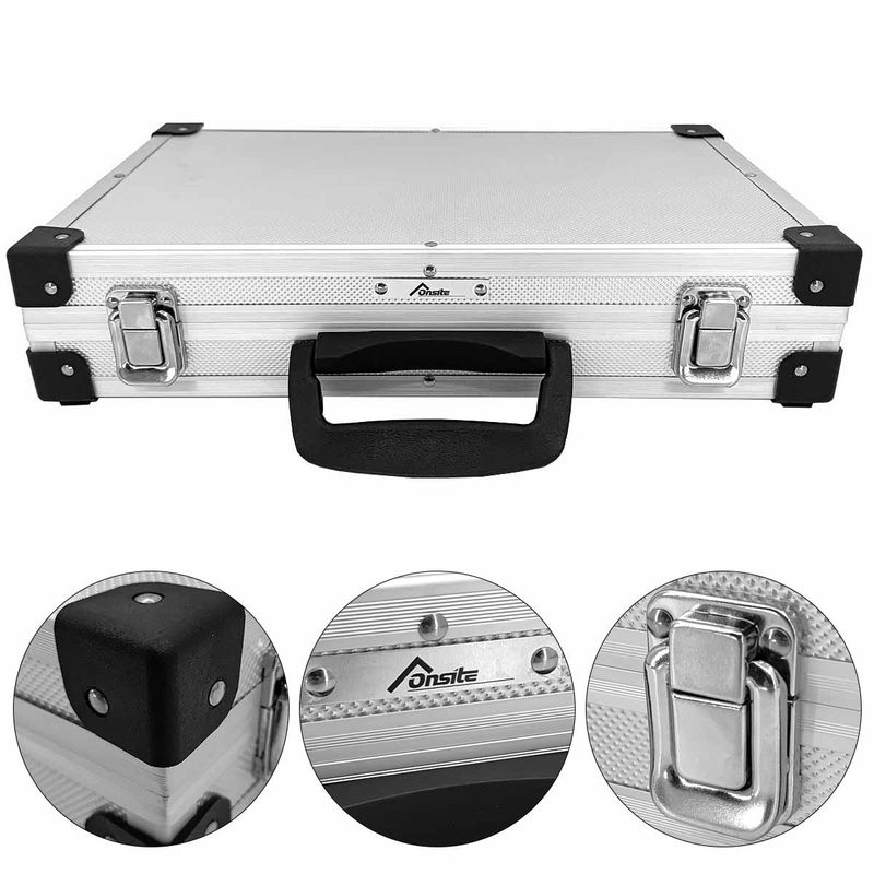 Maleta de Alumínio Para Ferramentas Pequena (Sem Chave) – Onsite