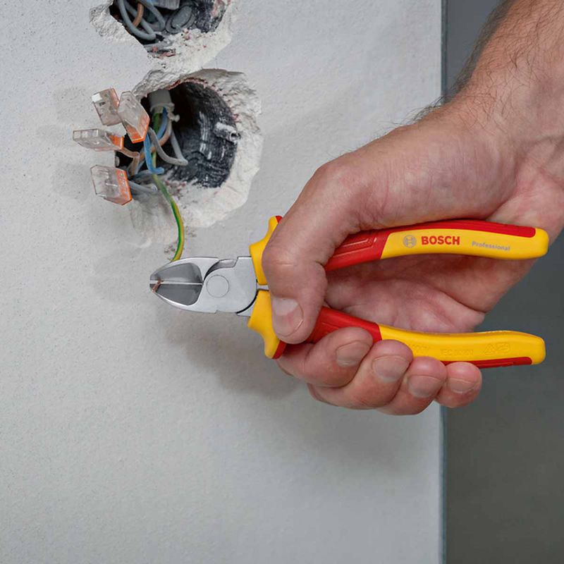 Alicate de Corte Lateral Diagonal VDE 200mm (1600A02NE2000) - Bosch