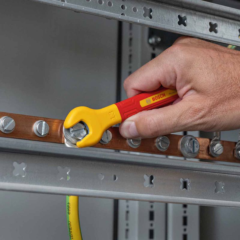 Chave Fixa de Uma Boca 13mm VDE (1600A02NF1000) - Bosch