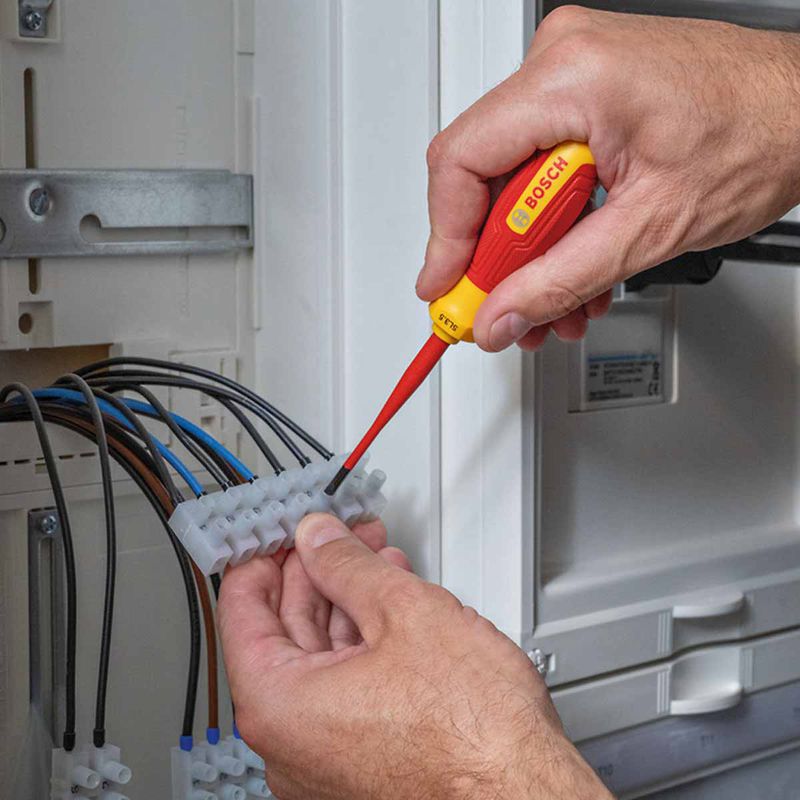 Chave de Fenda SL 3.5 x 75mm VDE (1600A02NC1000) - Bosch