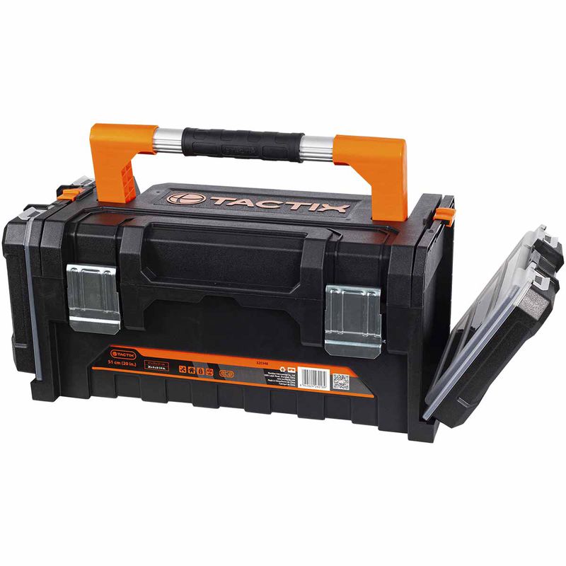 Caixa de Ferramentas Com Organizadores Laterais 50,8cm / 20'' (583,0011) - Tactix