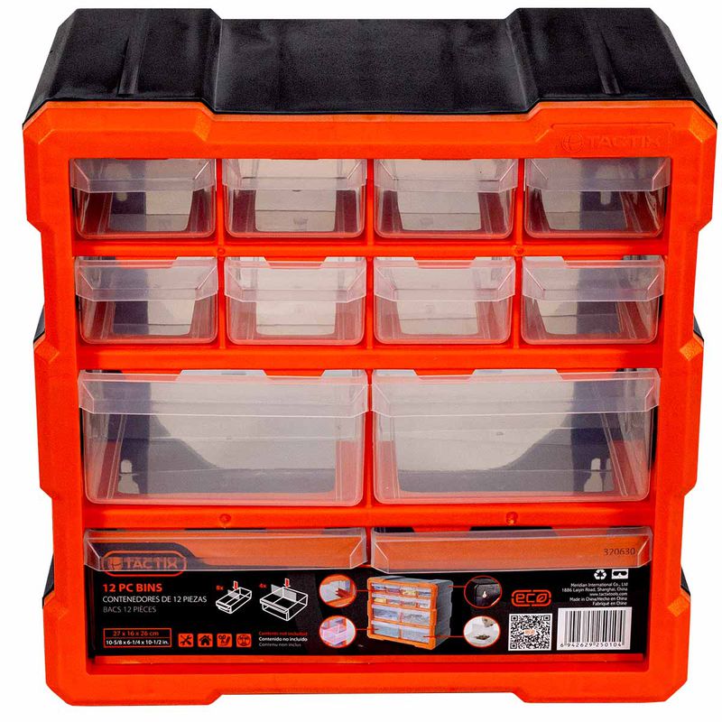 Armário Organizador Com 12 Gavetas (585,0007) - Tactix