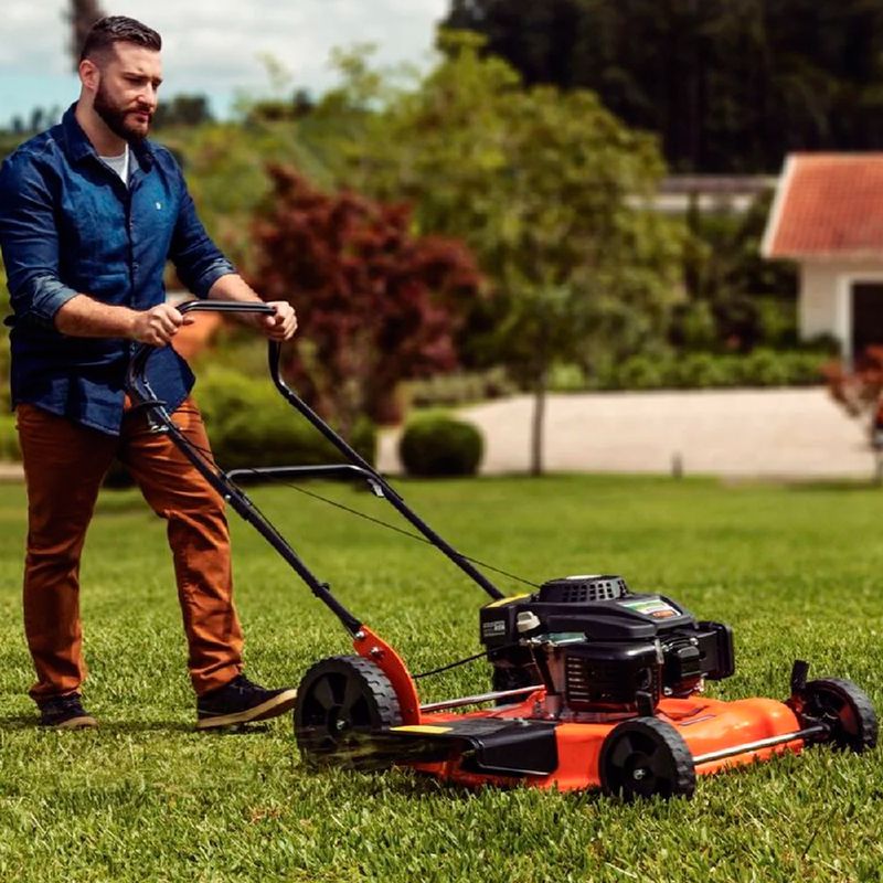 Cortador de Grama a Gasolina CC50M Corte de 50mm 6hp com Vassoura Grátis - Tramontina