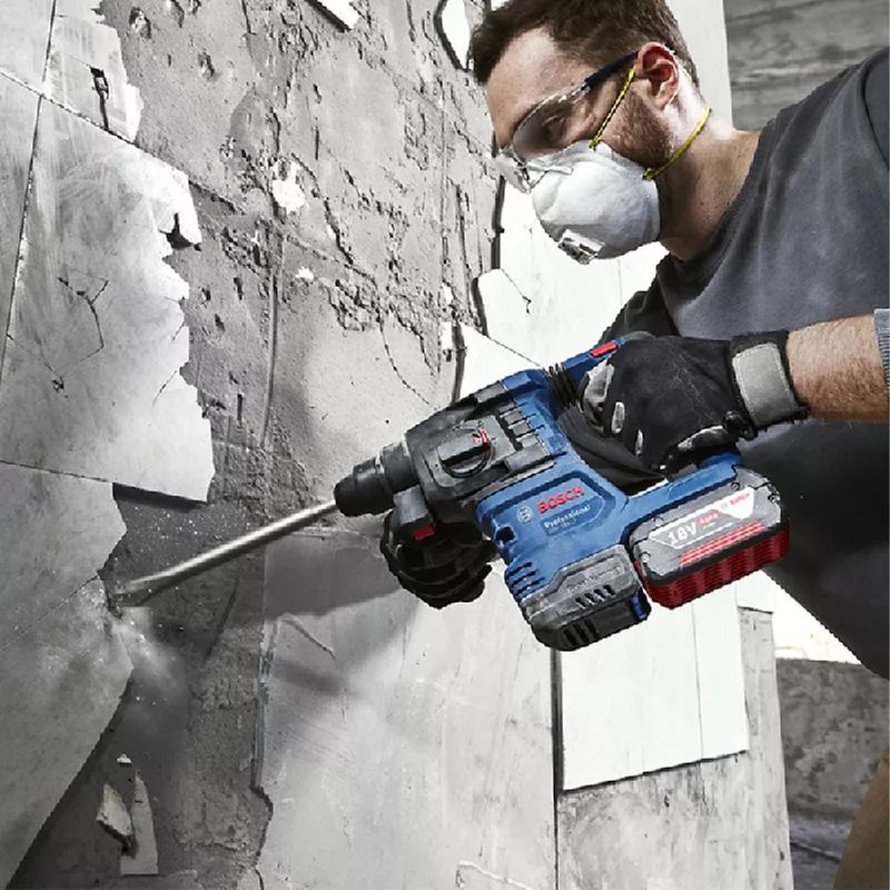 Martelete Rompedor GBH 185-LI Com 02 Baterias e Carregador - Bosch