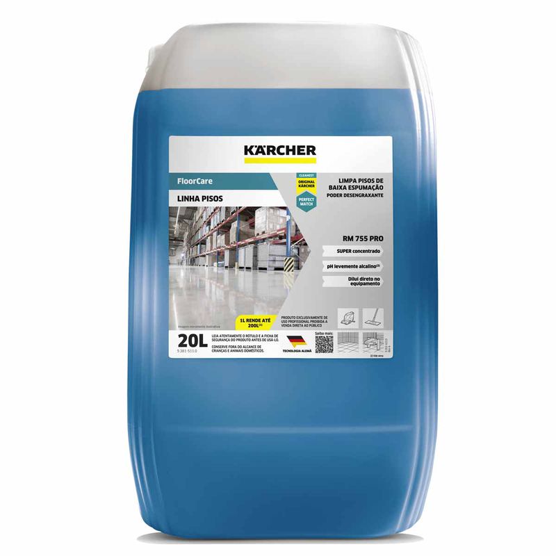 Detergente Floor Care (20L) Rm 755 Pro (93815110) - Karcher