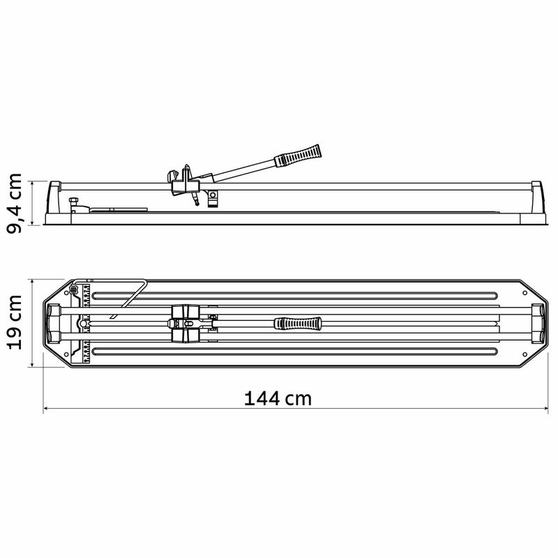 Cortador de Pisos e Azulejos 125cm (43382/125) - Tramontina