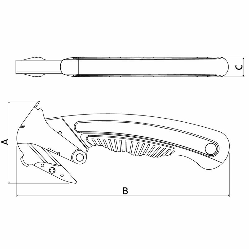 Estilete Com Ponta Bico de Pato (44033/401) - Tramontina Pro