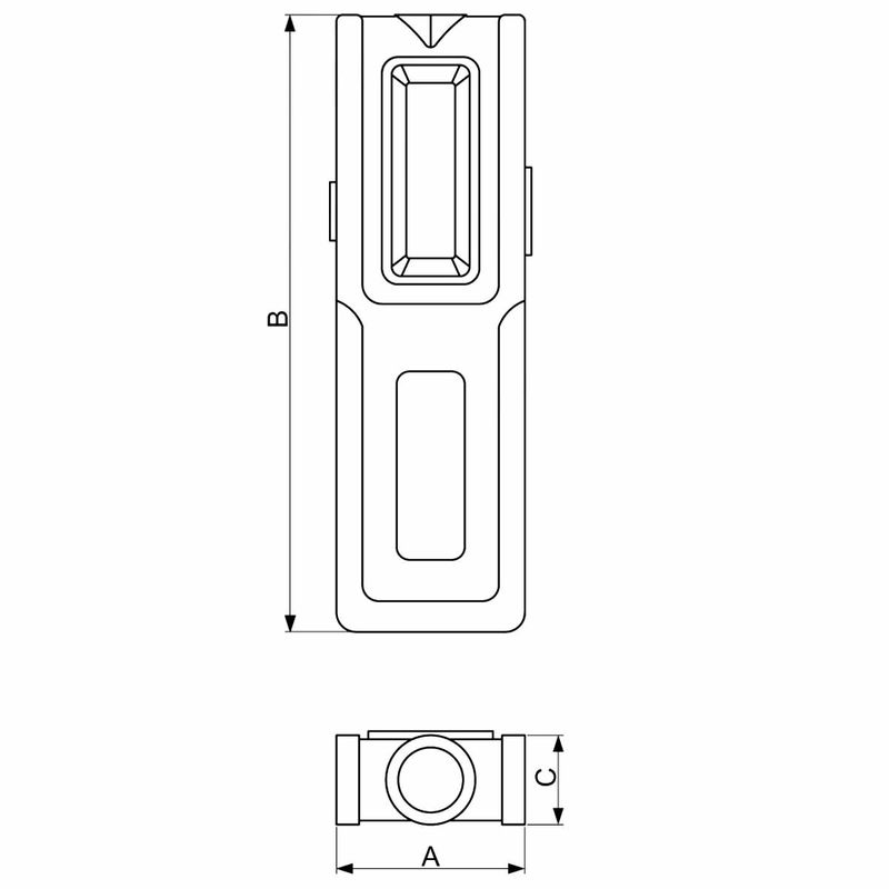 Lanterna LED Recarregável Com Base Magnética (44550/302) - Tramontina Pro