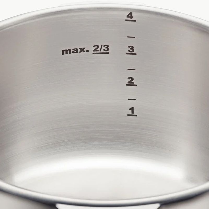 Panela de Pressão Solar Aço Inox e 5 Dispositivos de Segurança 6L - Tramontina 