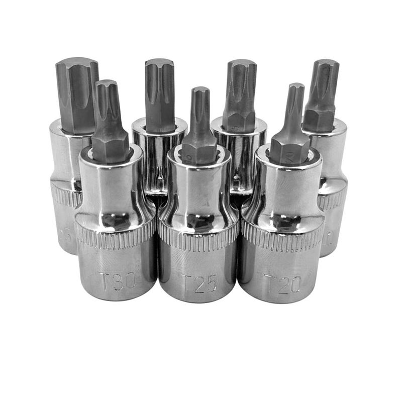 Jogo de Soquete Torx Com 7 Peças 1/2'' (733327) - Onsite