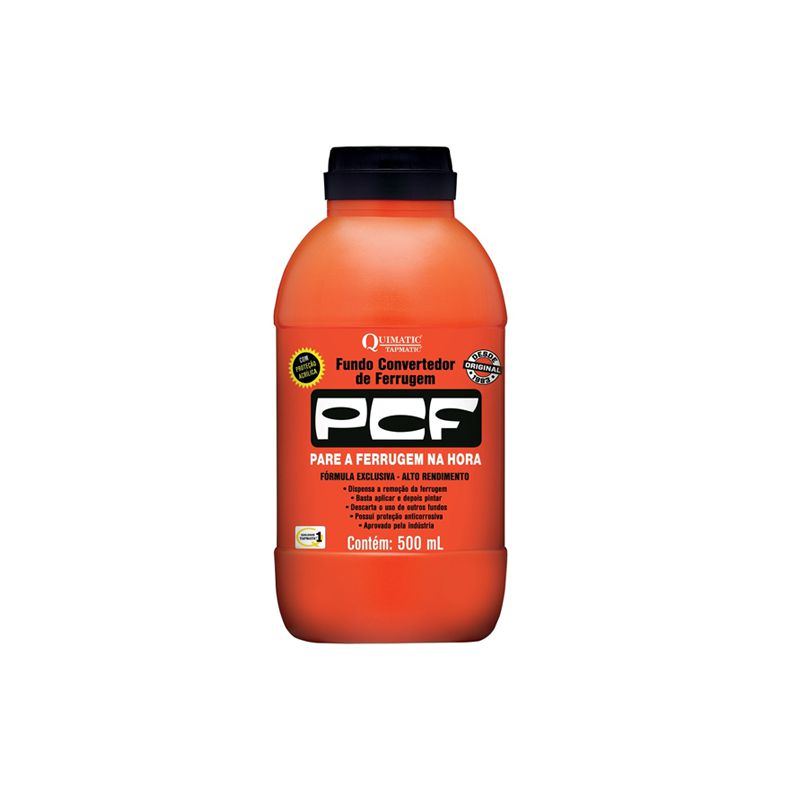 Convertedor de Ferrugem PCF 500mL DD2 - Quimatic Tapmatic