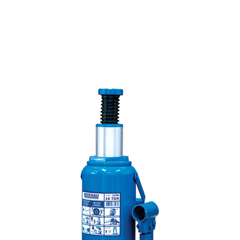Macaco Hidráulico Tipo Garrafa CJ 16 Ton. - Bovenau