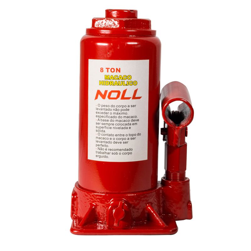 Macaco Hidráulico Garrafa 8,0 T 107,0004 NOLL